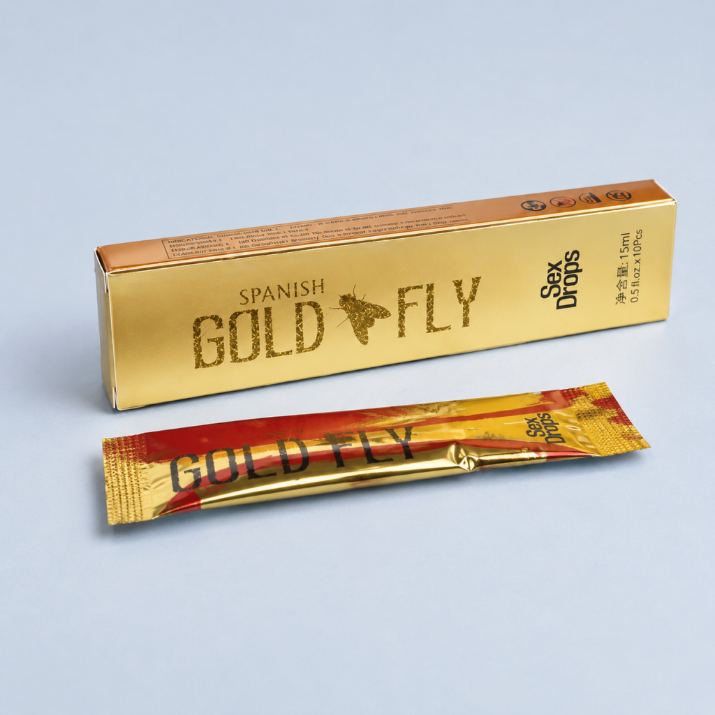 SPANISH GOLD FLY - confezione e prodotto, immagine 1