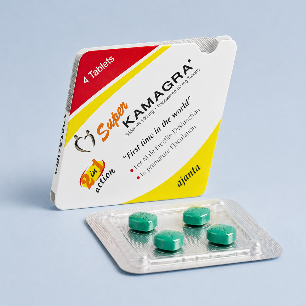 SUPER KAMAGRA - confezione e prodotto, immagine 1